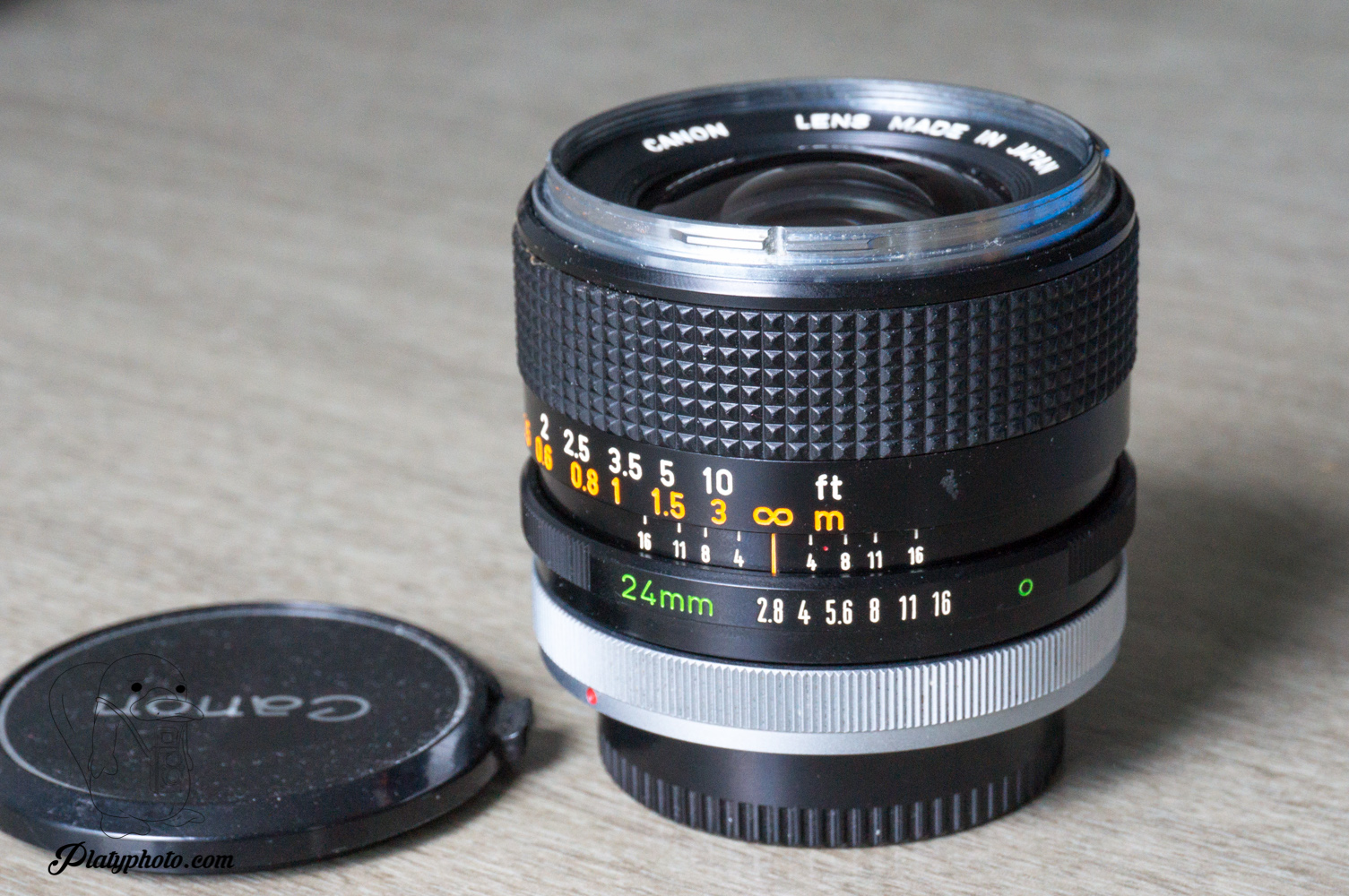 Canon FD 24mm F:2.8 chrome nose - Platyphoto