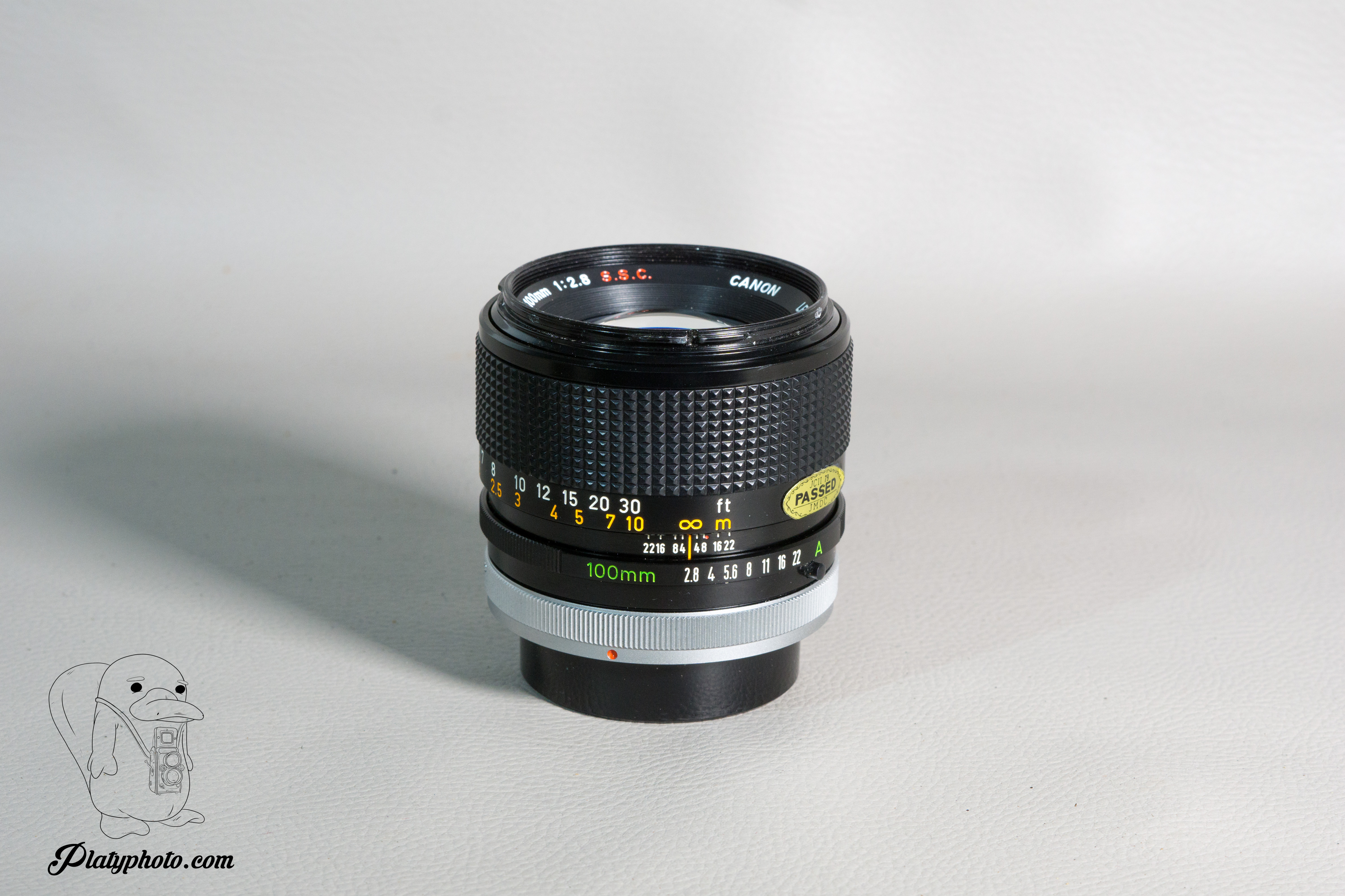 Canon FD 100mm f/2.8 SSC キャノン 極美品 レンズ Canon FD 100mm F:2.8 SSC - Platyphoto